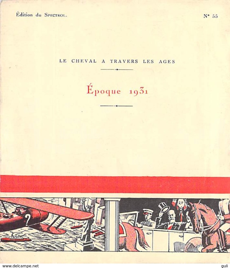 LOT de 37 images LE CHEVAL à TRAVERS les AGES (horse Pferd cavallo caballo Edition du Spectrol )   (Histoire)