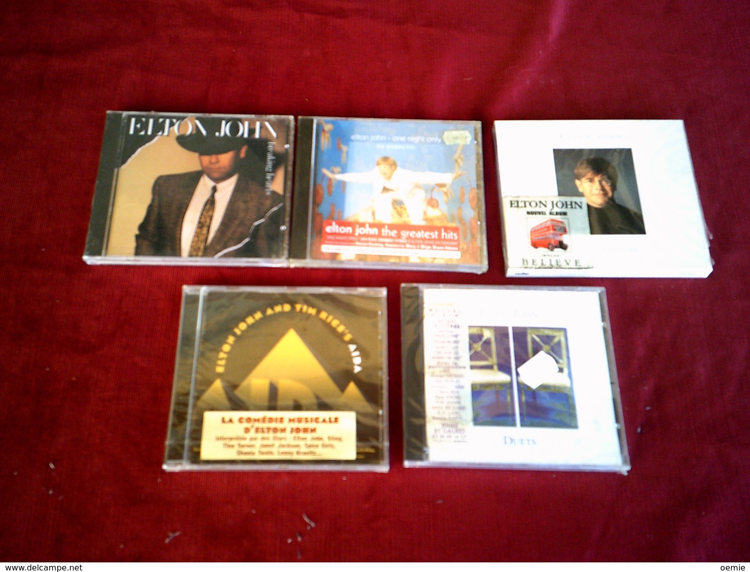 ELTON  JOHN  °  COLLECTION DE 5 CD ALBUM - Complete Collections