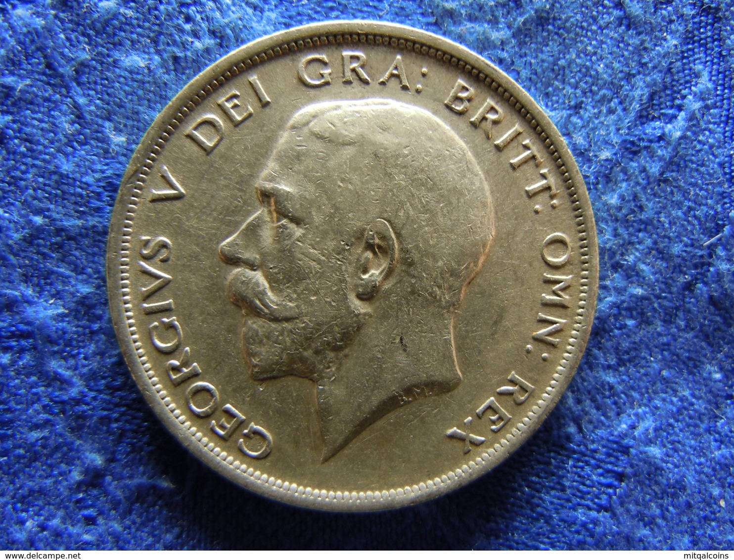 GREAT BRITAIN 1/2 CROWN 1916, KM818.1 - Sonstige & Ohne Zuordnung