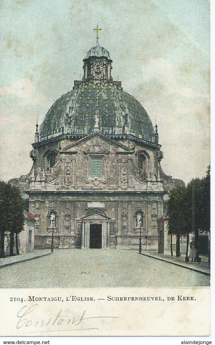 Scherpenheuvel - Montaigu - 2104 - L'Eglise - De Kerk - 1906 - Scherpenheuvel-Zichem