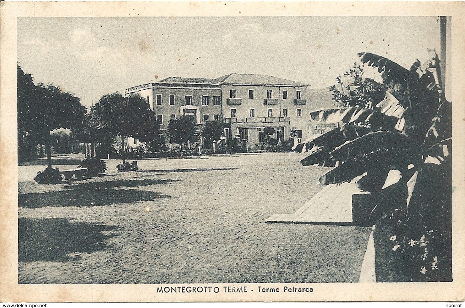 MONTEGROTTO TERME - TERME PETRARCA - FORMATO PICCOLO - VIAGGIATA 1949 - (rif. G06) - Padova (Padua)