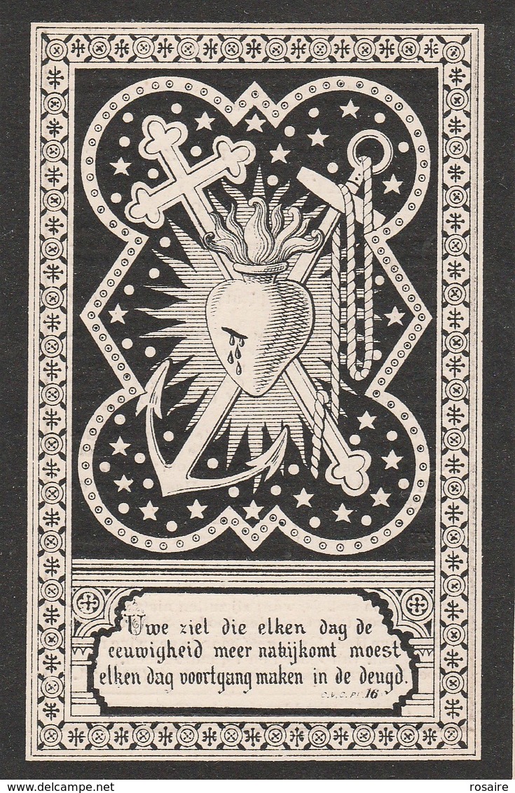 Anna Catharina Boghe-bierbeek-haesrode 1836-1896 - Images Religieuses