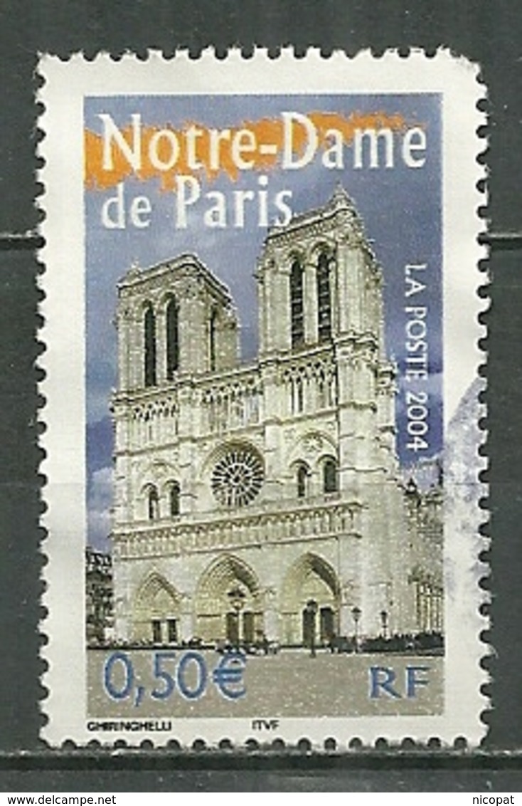 FRANCE Oblitéré 3705 Notre Dame De Paris - Usati