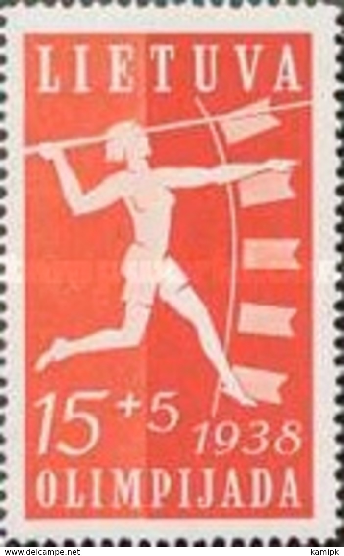USED  STAMPS Lithuania - World Lithuanians Games	- 1938 - Lithuania
