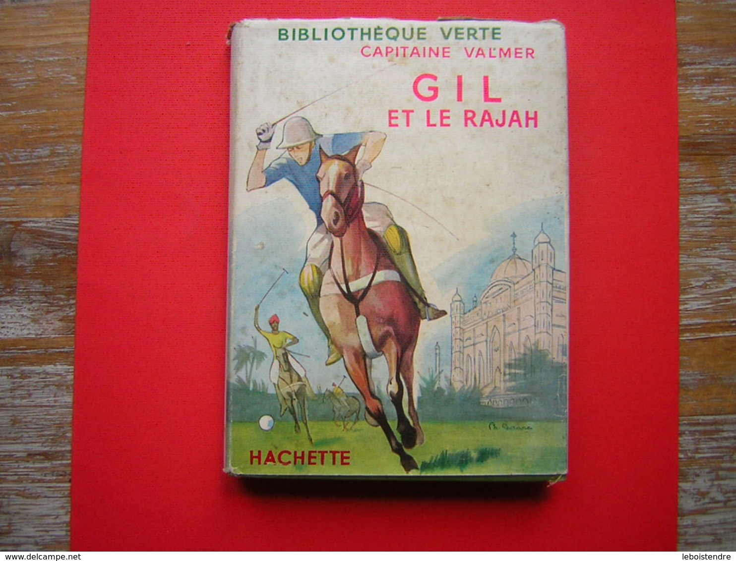 BIBLIOTHEQUE VERTE HACHETTE 1957 N° 288 CAPITAINE VALMER  GIL ET LE RAJAH - Bibliothèque Verte