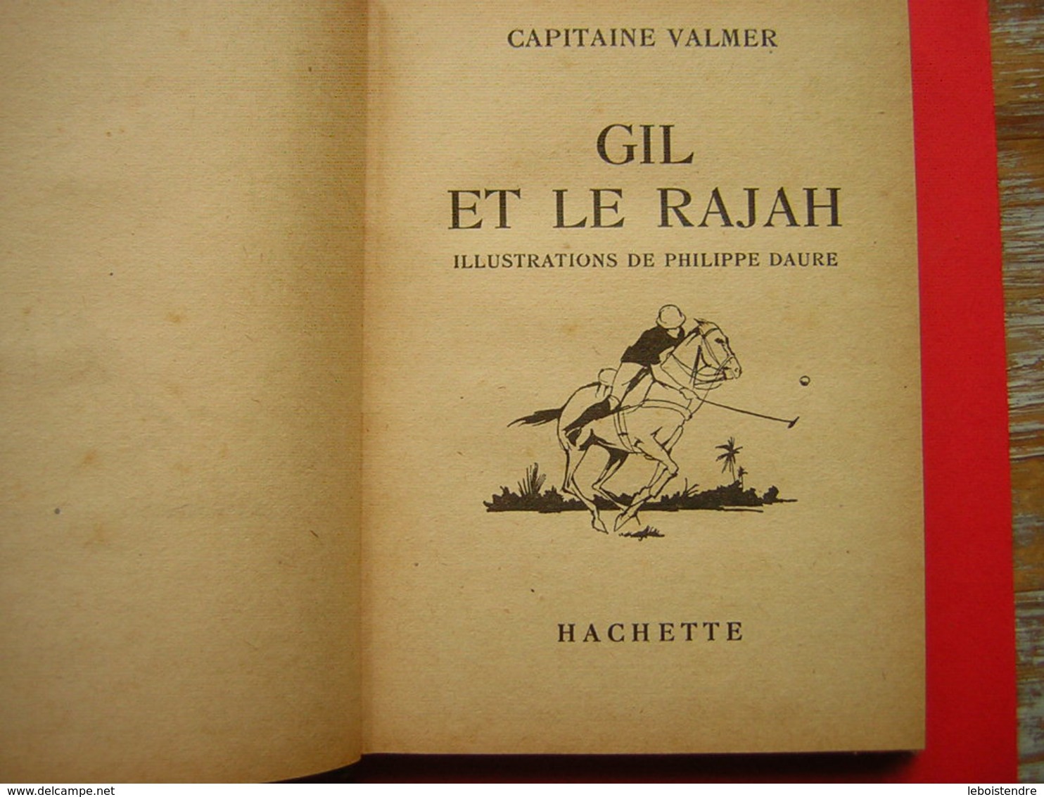 BIBLIOTHEQUE VERTE HACHETTE 1957 N° 288 CAPITAINE VALMER  GIL ET LE RAJAH - Bibliothèque Verte