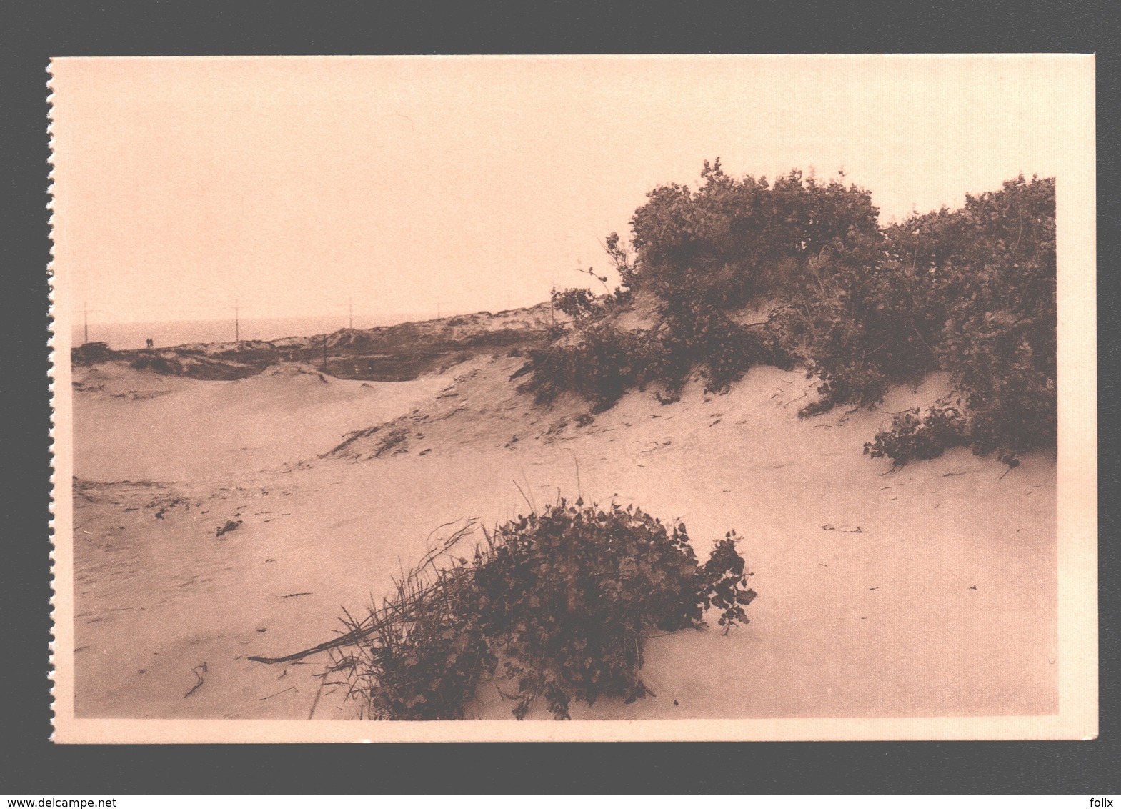 Middelkerke - Une Vue Des Dunes - Uitgave Hôtel Du Nord - Publicité / Reclame Hôtel Du Nord - Legia - Middelkerke