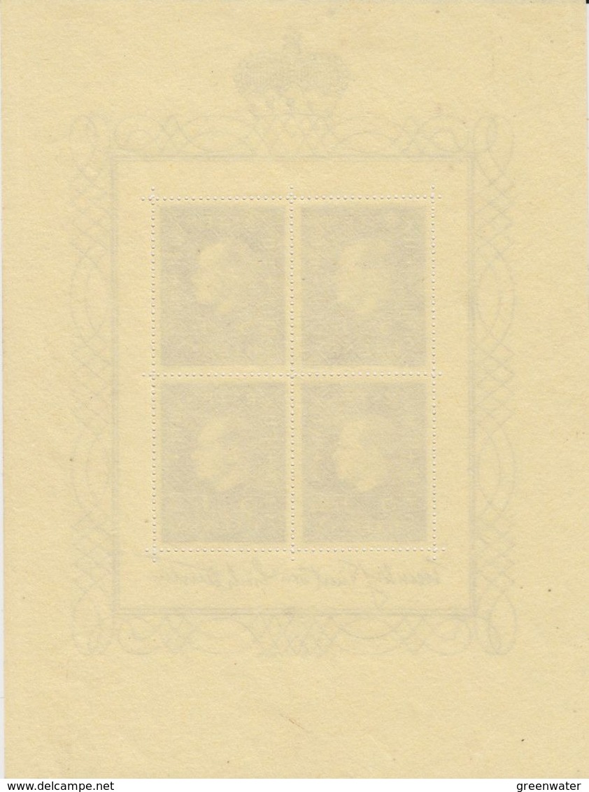 Liechtenstein 1939 Definitive / Fürst Franz Jozef 5fr Sheetlet ** Mnh (42178) - Ongebruikt