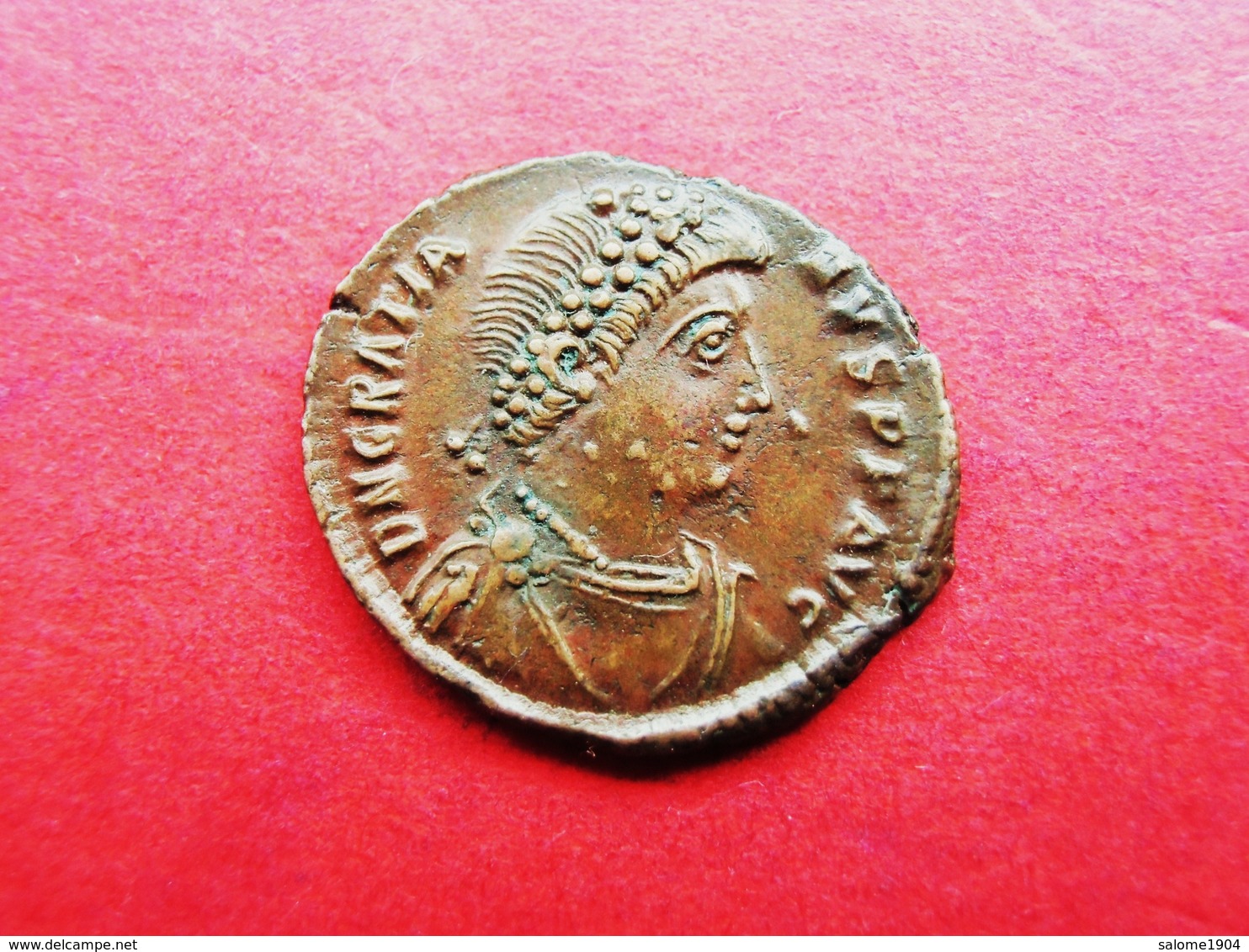 GRATIANUS (367-383) AE Bronze 378-83 Antiochia Mint VIRTUS - Der Spätrömanischen Reich (363 / 476)