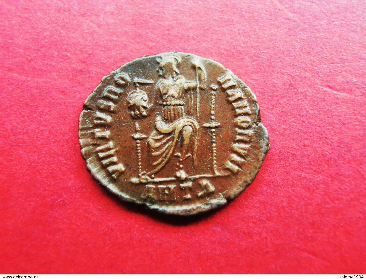 GRATIANUS (367-383) AE Bronze 378-83 Antiochia Mint VIRTUS - Der Spätrömanischen Reich (363 / 476)