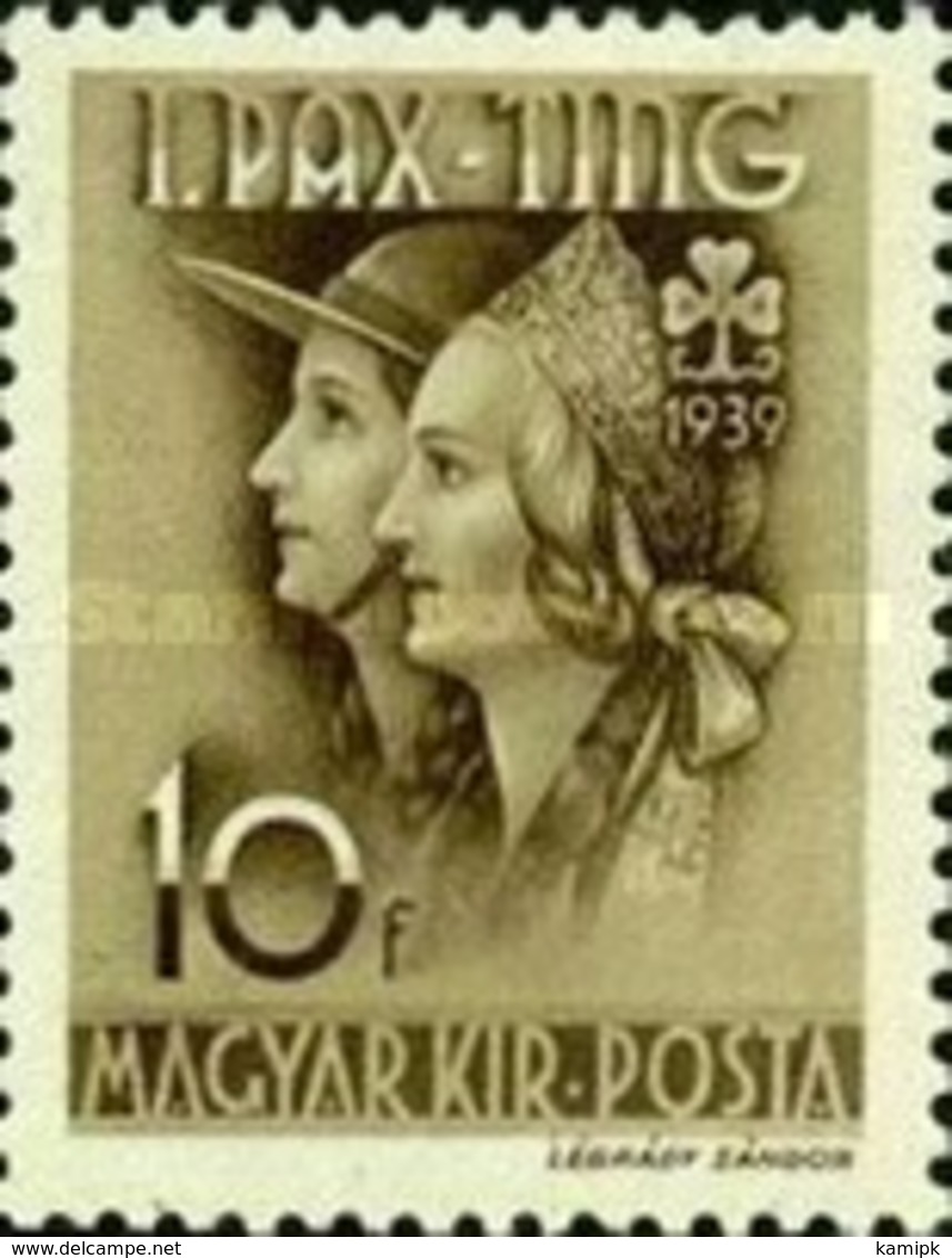 USED  STAMPS Hungary - Girl Guides  -1939 - Used Stamps