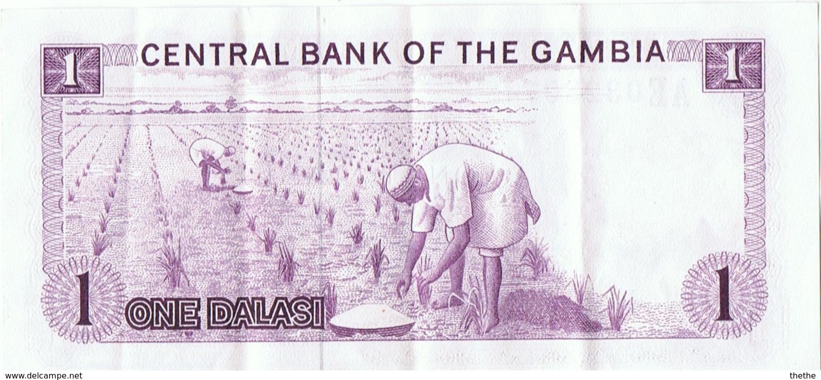 GAMBIE - Billet De 1 Dalasi - Gambia