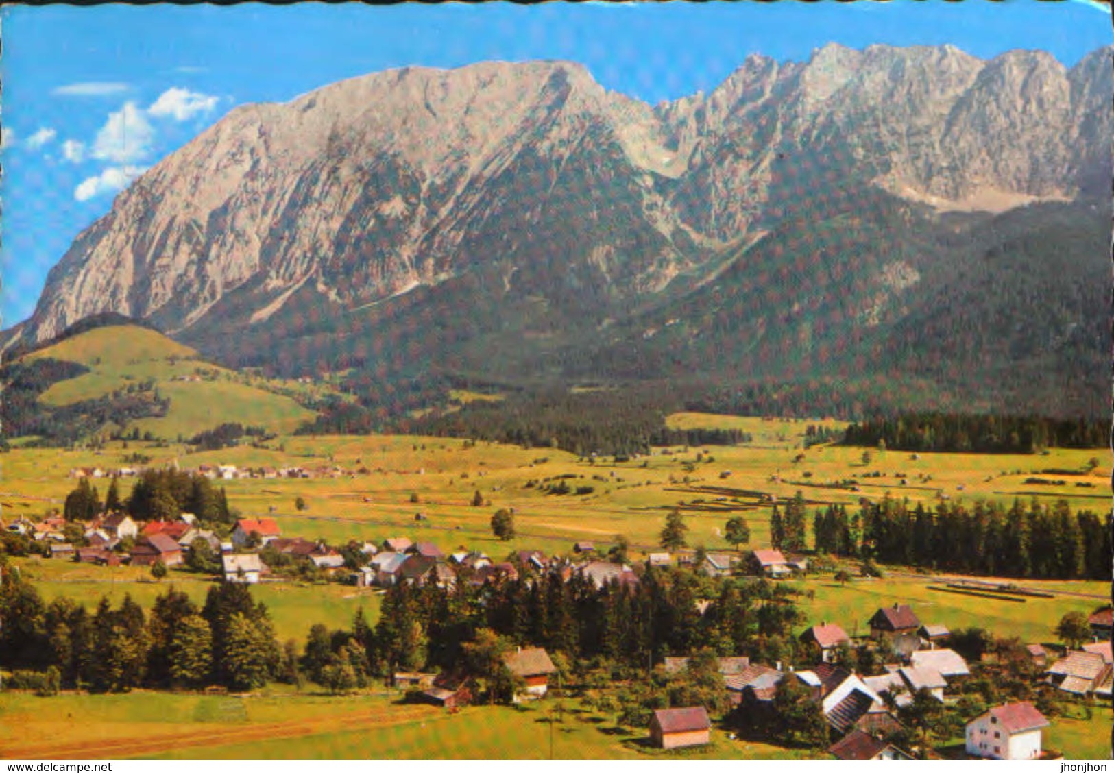 Osterreich - Postcard  Circulated In 1972 -   Bad Mitterndorf With Grimming - 2/scans - Bad Mitterndorf