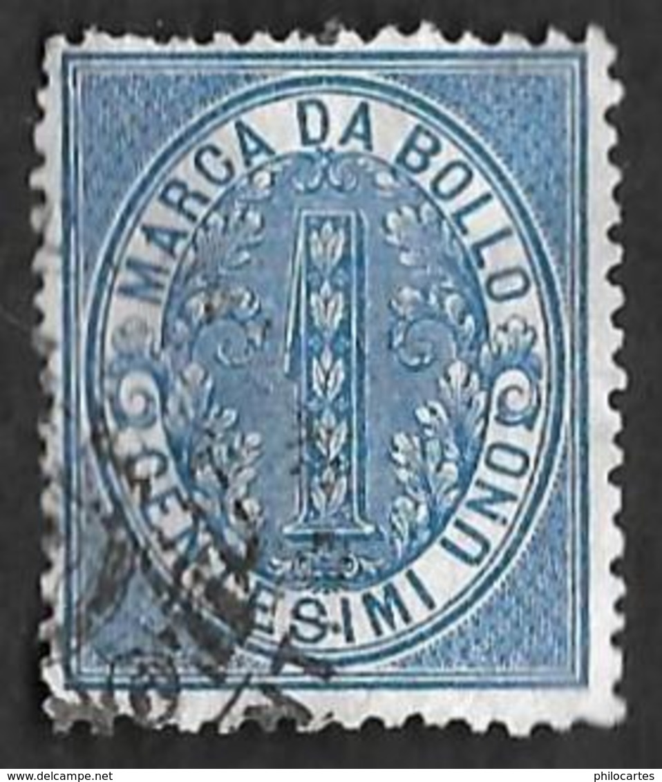 ITALIE  - Fiscal - Victor Emmanuel II -  Oblitéré - Revenue Stamps