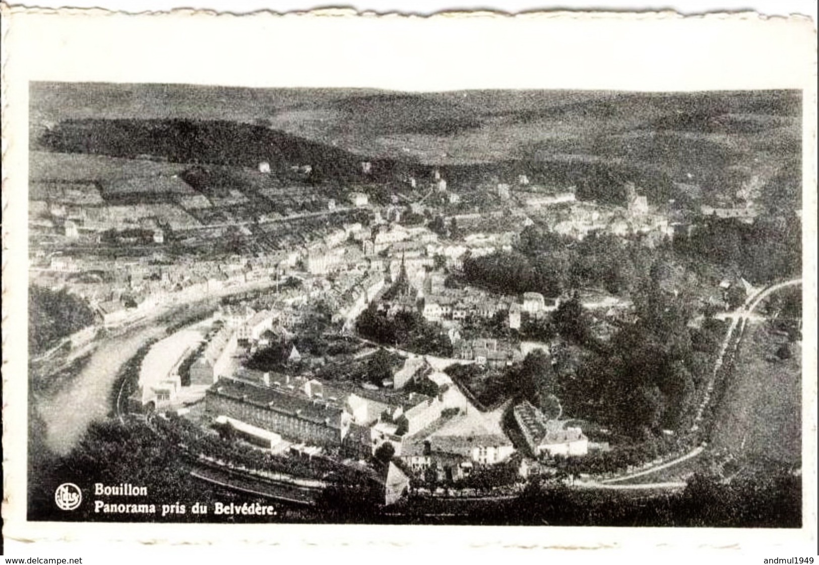 BOUILLON - Panorama Pris Du Belvédère - Bouillon