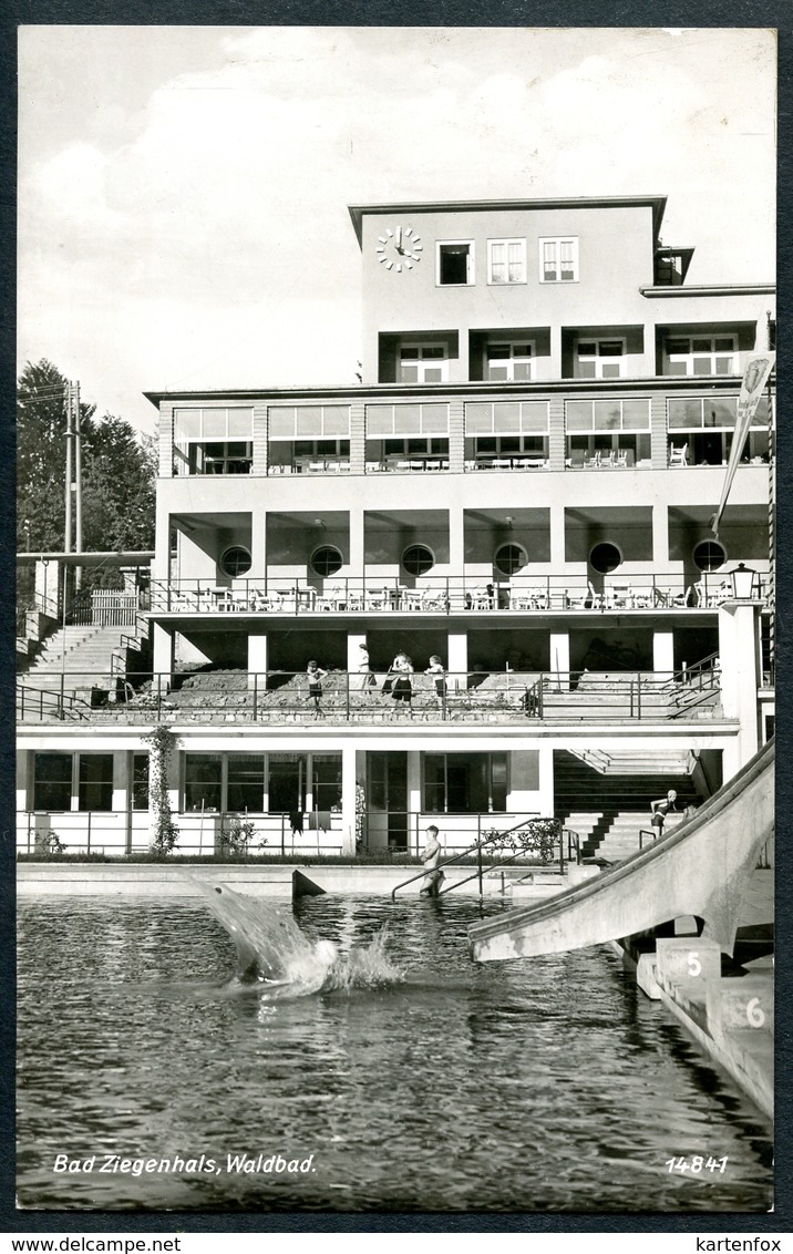 Bad Ziegenhals, Głuchołazy, 3.6.1941, Waldbad, Nysa, Opole, Ober-Schlesien, - Polen