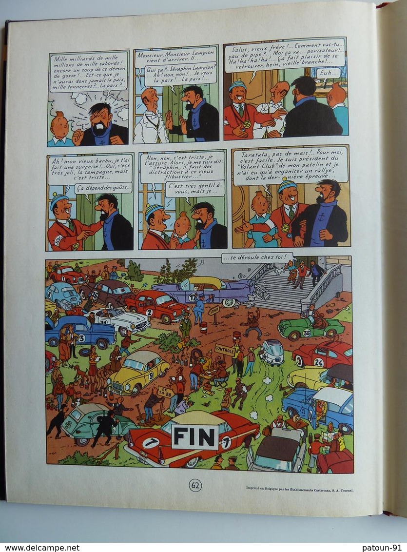Tintin, Coke en stock, EO belge Edition Casterman couleur 1958, B24 en TBE++