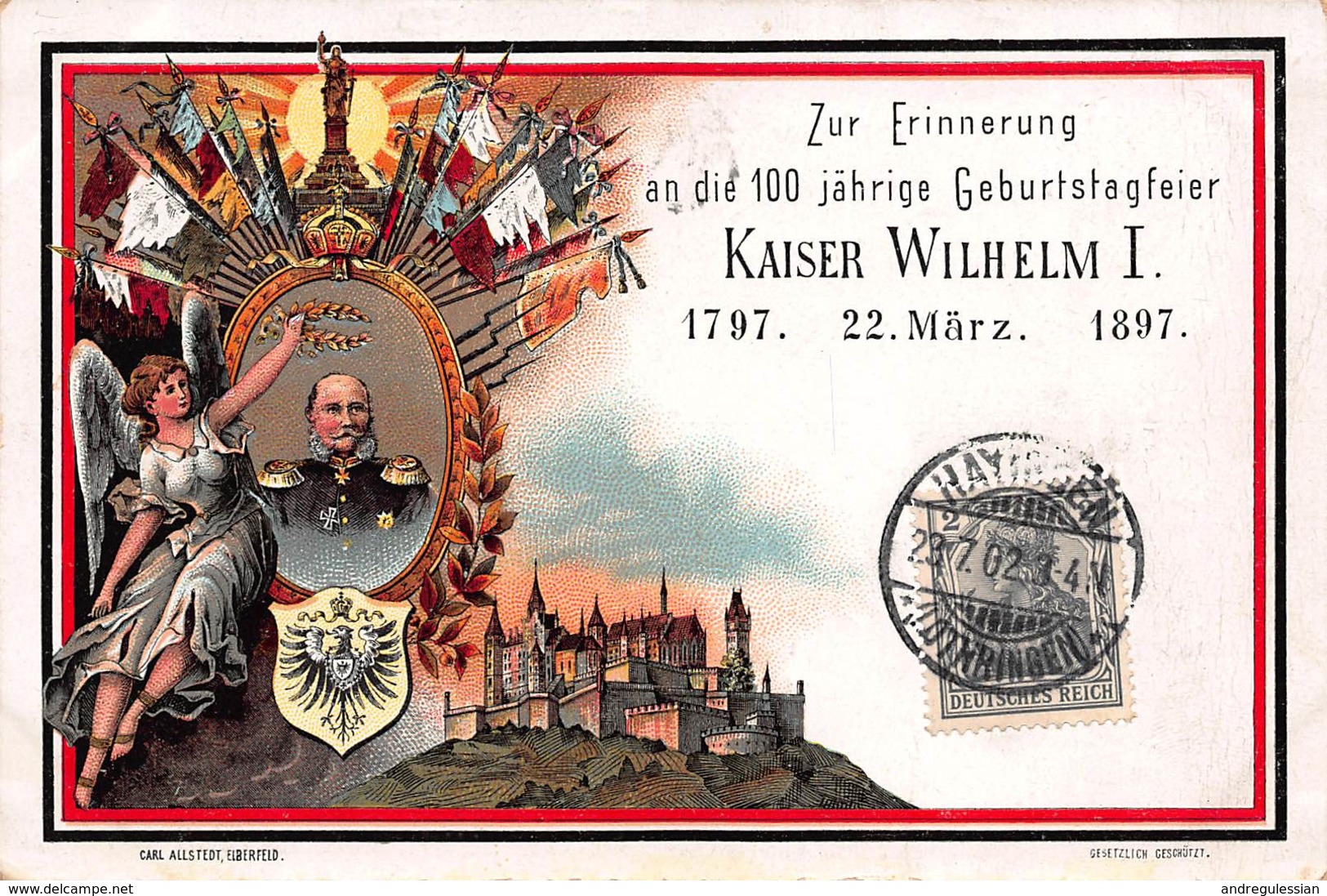 CPA KAISER WILHEM I - 1791. 22 März . 1897 - Other & Unclassified