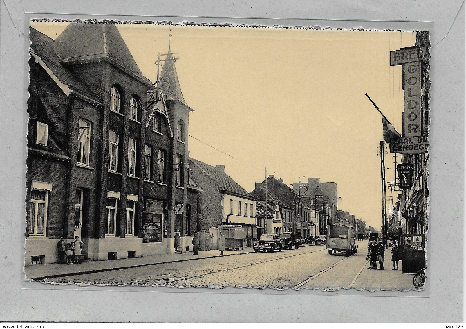 HEIST-OP-DEN-BERG:  FRIT-FRITUUR-FRITKOT-DE BERGSTRAAT-MET VOLK - Heist-op-den-Berg