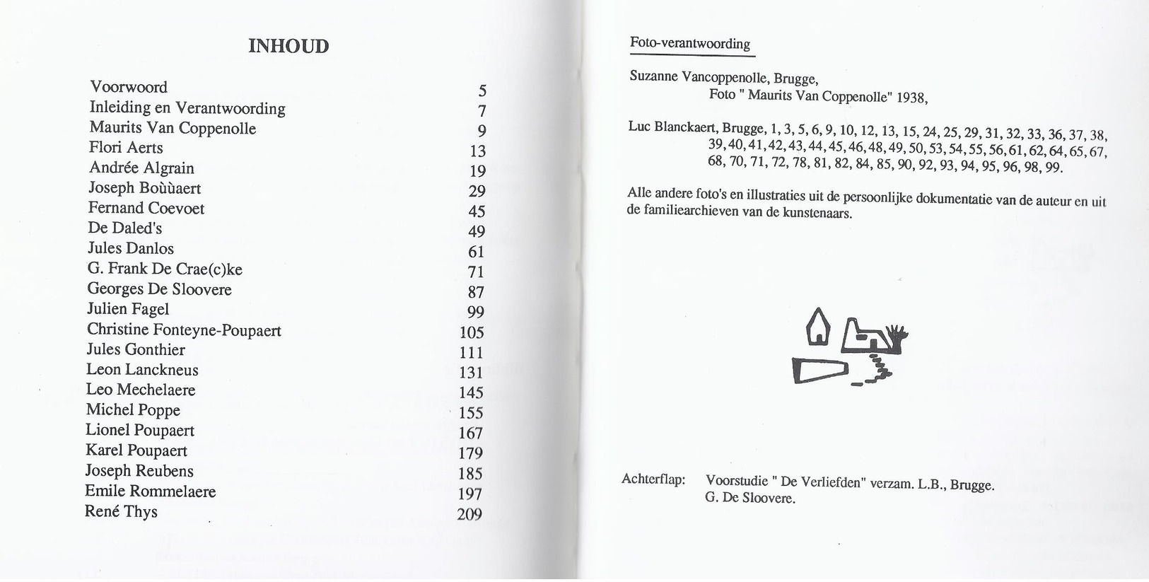 BRUGGE 1990 BRUGSE BEELDENDE KUNSTENAARS OMSTREEKS DE EEUWWISSELING 1870 - 1920 I ROBERT DE LAERE - Autres & Non Classés