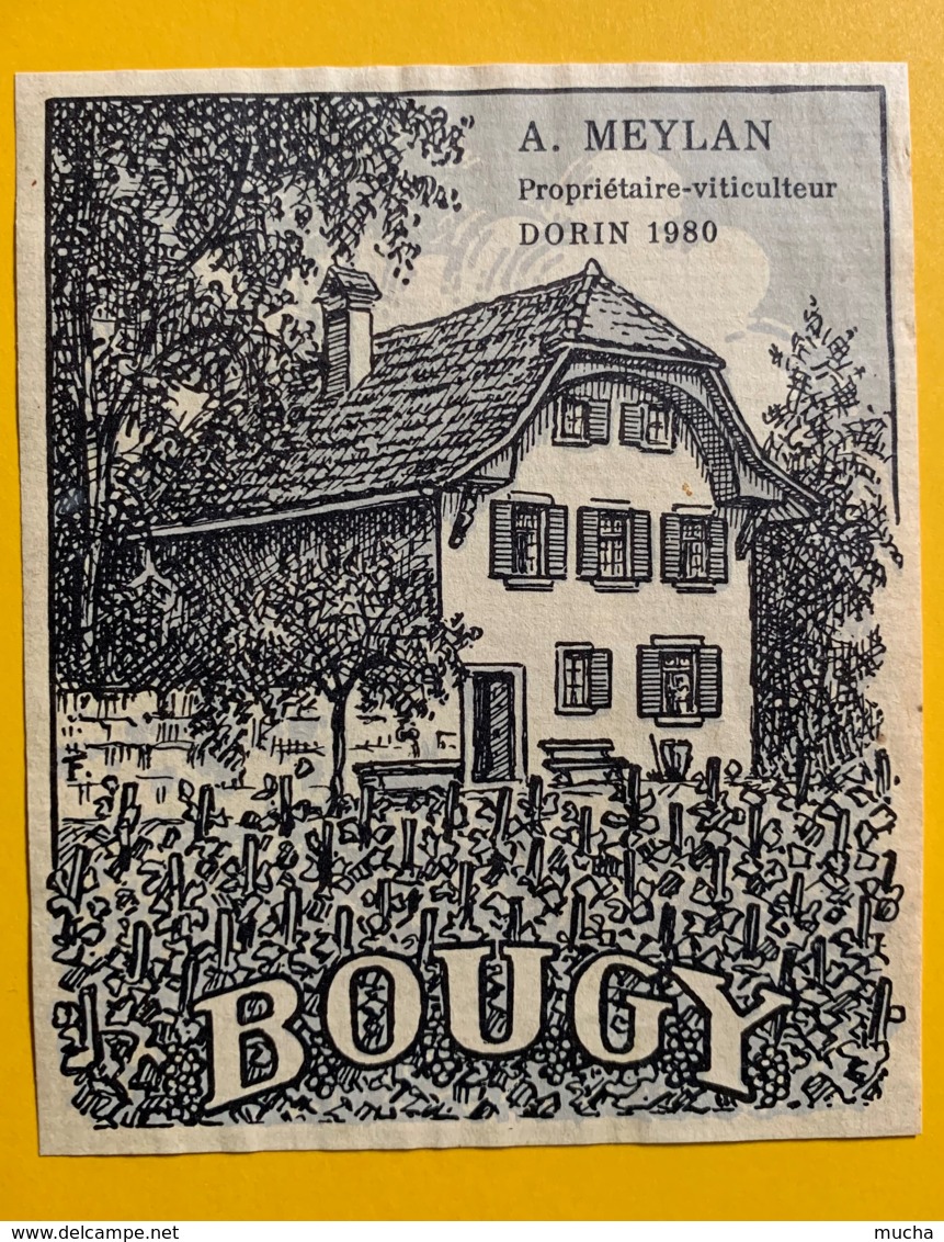 10098- Bougy Dorin 1980 A Meylan Suisse - Autres & Non Classés