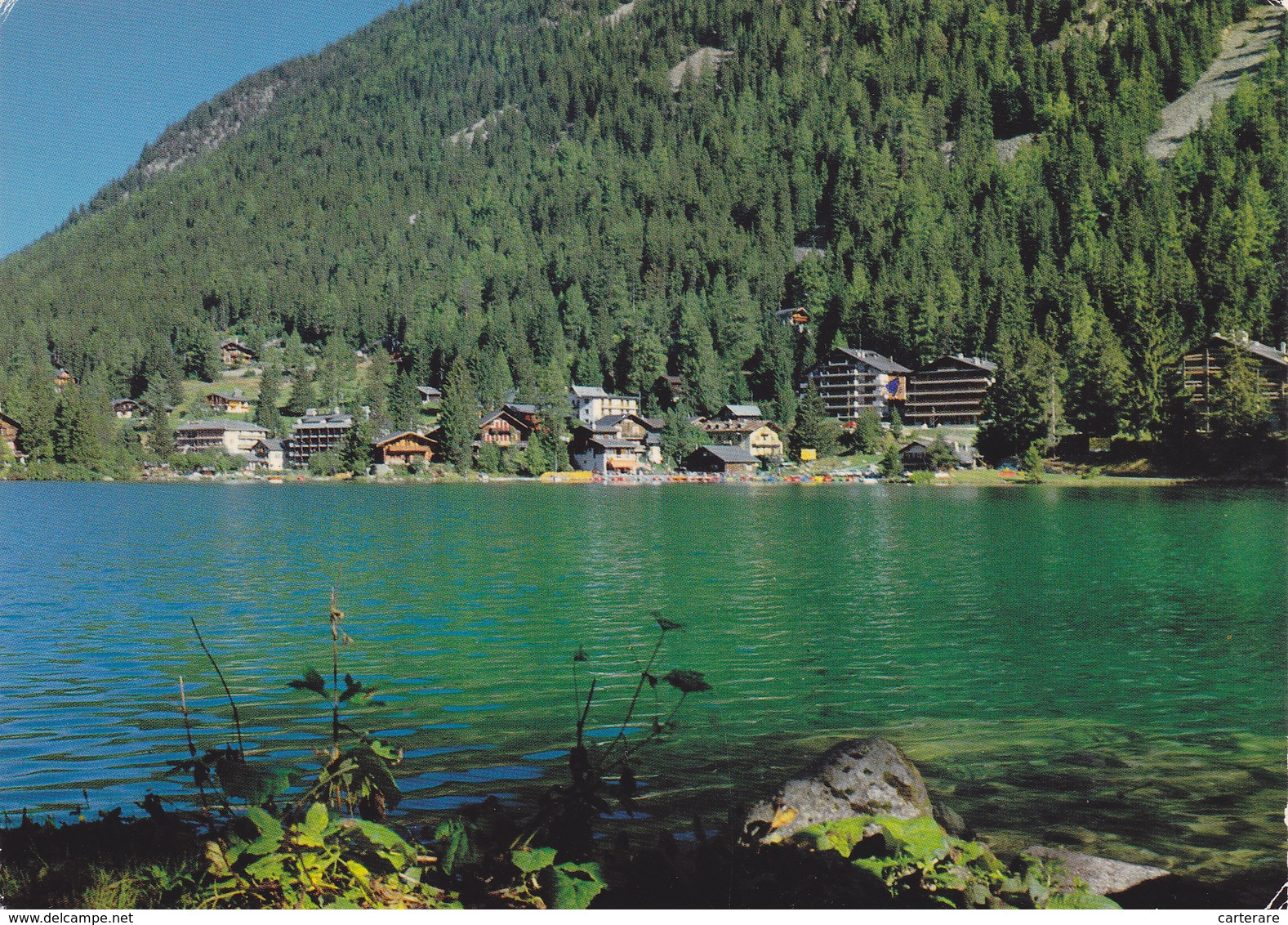 SUISSE,HELVETIA,SWISS,SWITZERLAND,VALAIS, LAC ALPIN,CHAMPEX,grand Combin,petit Canada - Other & Unclassified