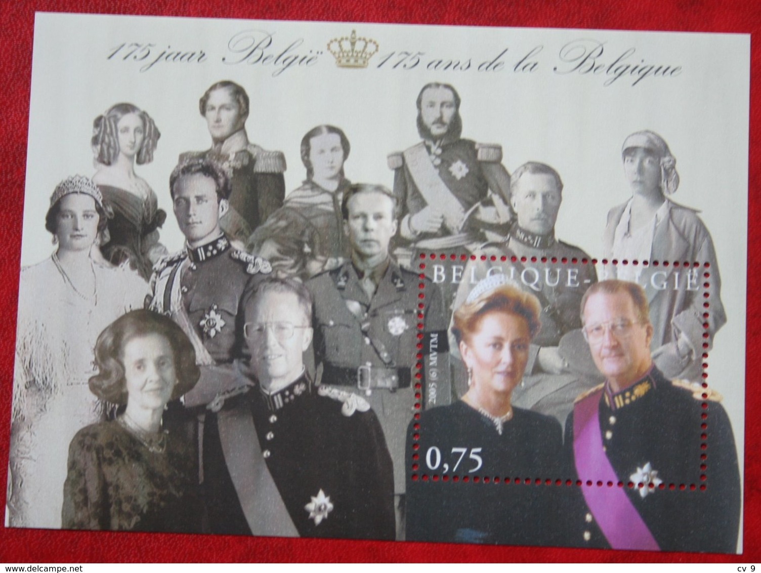 Dynastie Roi Koning Albert II  OBC N° 3356 118 (Mi 3404 Bl 101) 2005 POSTFRIS MNH ** BELGIE / BELGIEN / BELGIUM - Ongebruikt