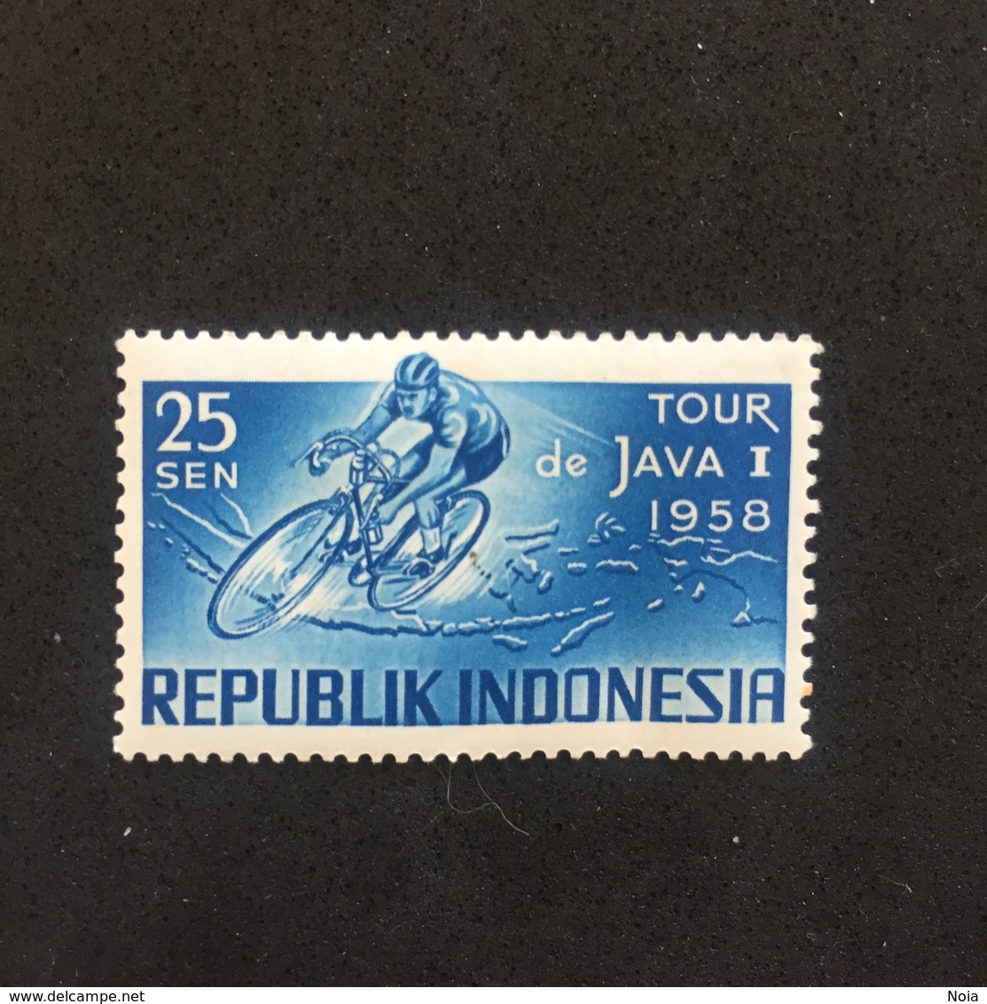 INDONESIA. JAVA TOUR 1958. MNH. C3703A - Ciclismo
