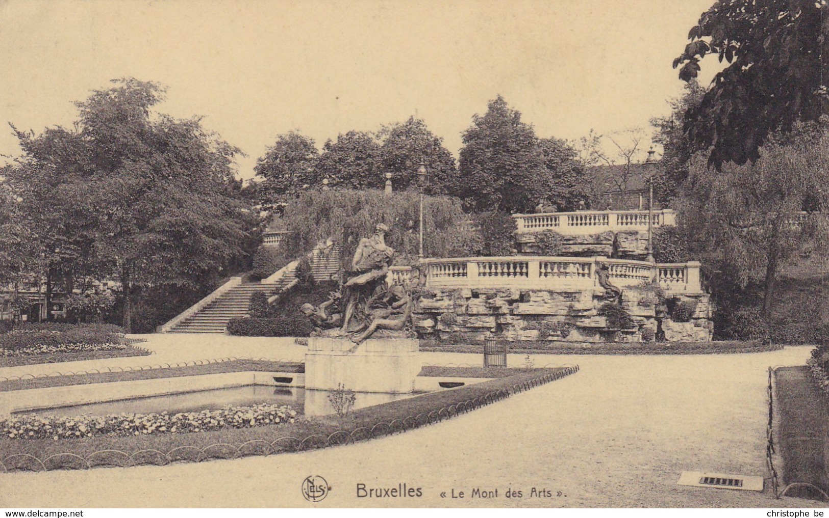 Bruxelles, Le Mont Des Arts (pk57066) - Marktpleinen, Pleinen