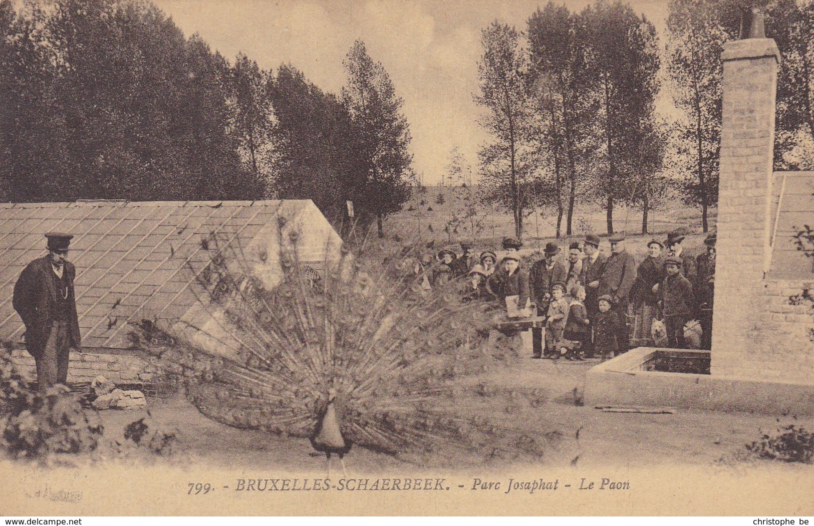 Bruxelles Schaerbeek, Parc Josephat, Le Paon (pk57076) - Schaerbeek - Schaarbeek