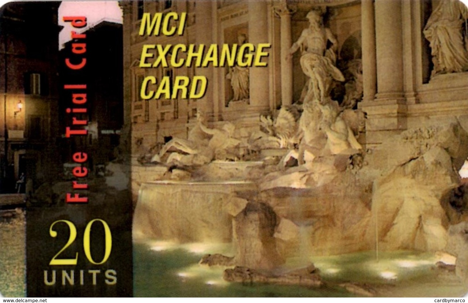 *ITALIA: MCI EXCHANGE* - Scheda Usata - [2] Handy-, Prepaid- Und Aufladkarten