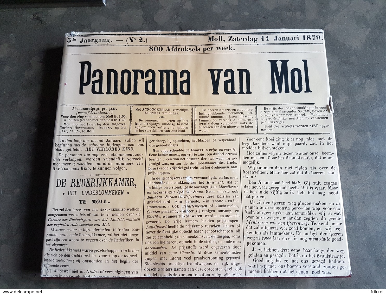 Boek: Panorama Van Mol 1974 Paul Vos John Wynen (251 Blz ; 28 X 31 Cm) Moll - Mol