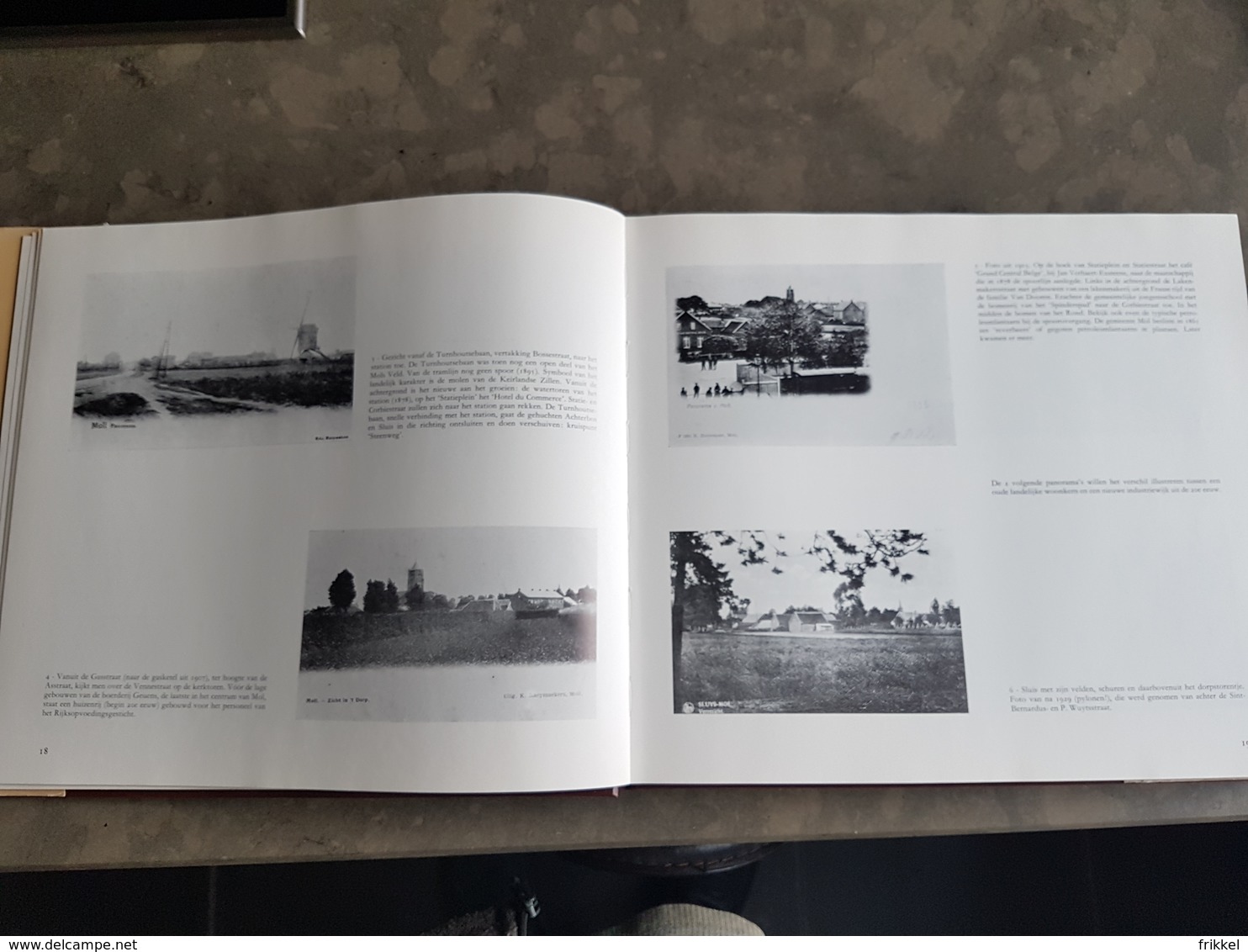 Boek: Panorama Van Mol 1974 Paul Vos John Wynen (251 Blz ; 28 X 31 Cm) Moll - Mol