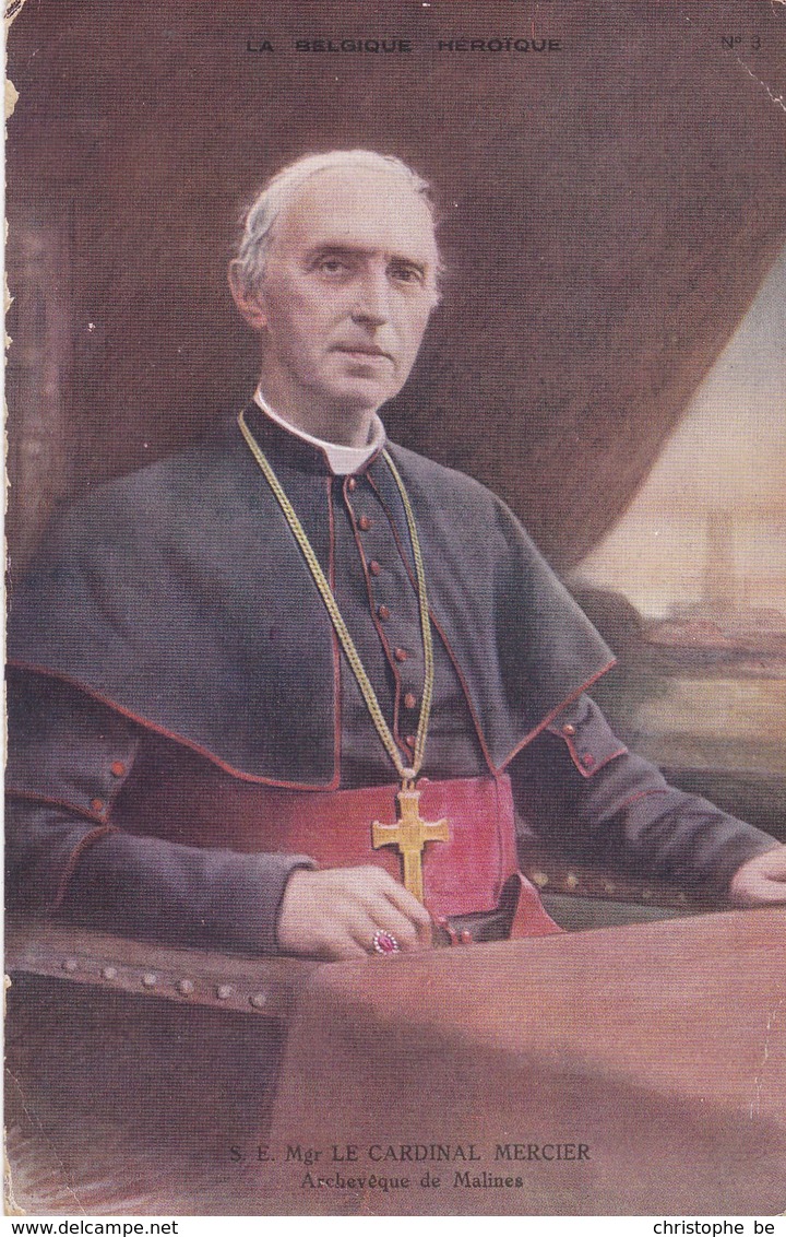 Mgr Le Cardinal Mercier, Archeveque De Malines (pk57089) - Autres & Non Classés