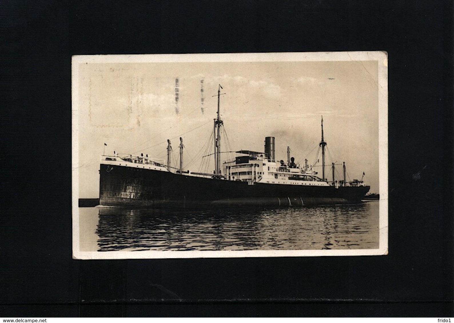 Belgium 1936 Interesting Ship Postcard - Briefe U. Dokumente