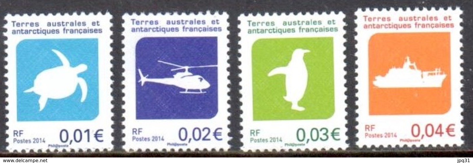 TAAF - 2014 - Logos Des TAAF ** - Unused Stamps