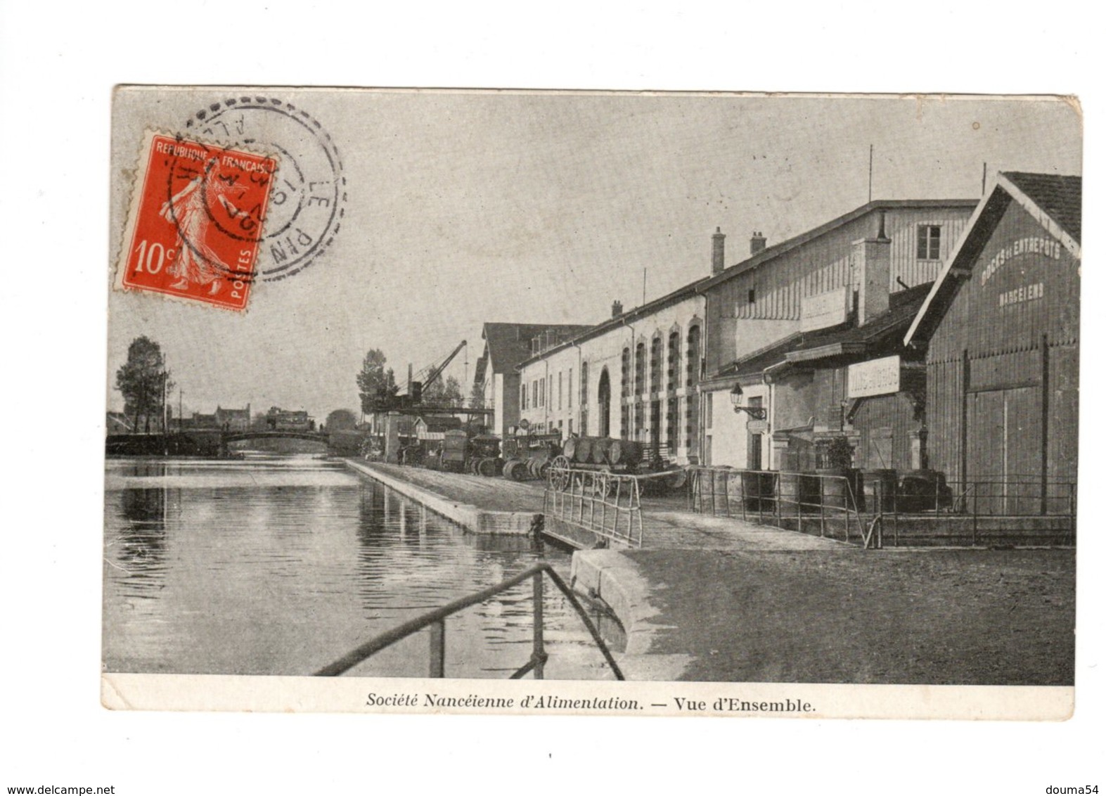 NANCY - Société Nancéienne D'Alimentation - Vue D'ensemble - Nancy