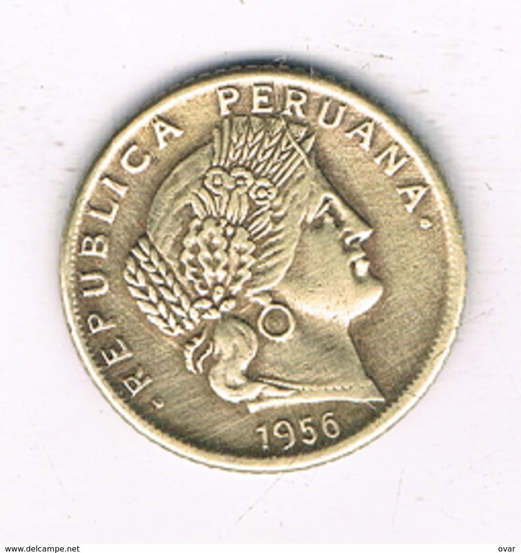 5 CENTAVOS 1956 PERU /2266/ - Perú