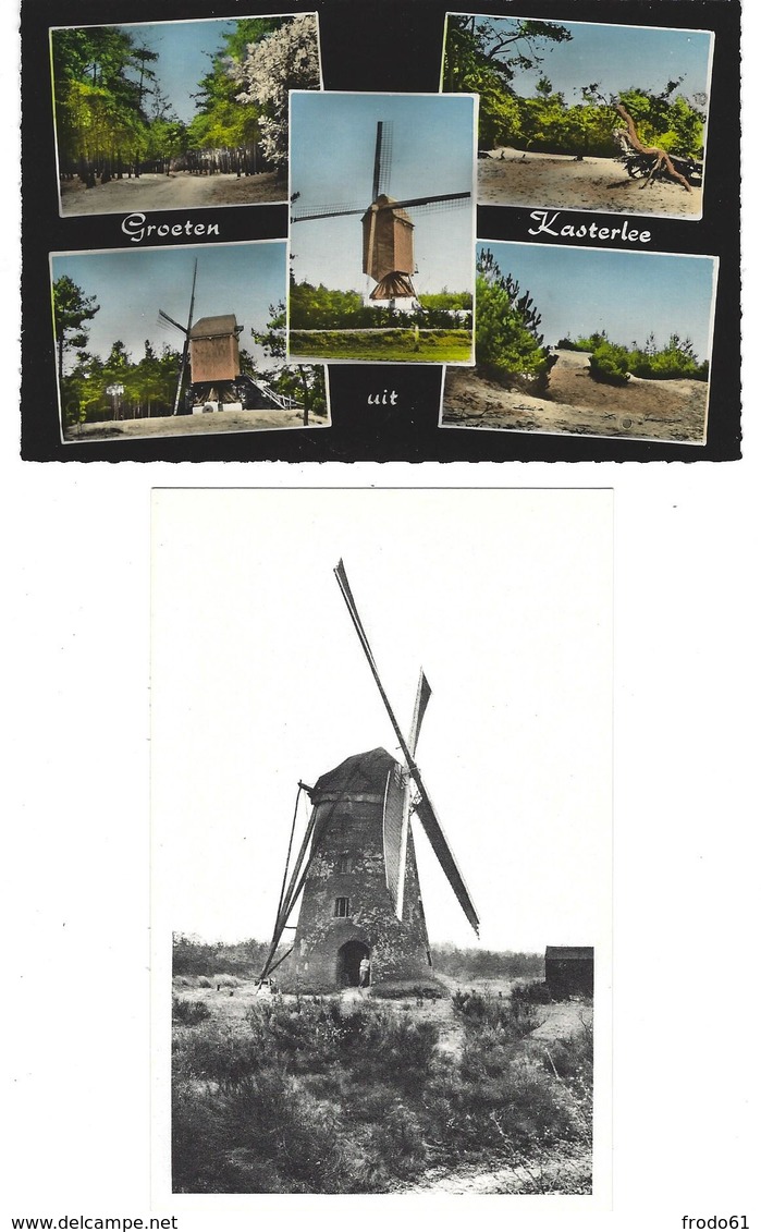 9 Verschillende Postkaarten LICHTAART En KASTERLEE, Alles Onbeschreven , Molen, Moulin, Windmill - Kasterlee