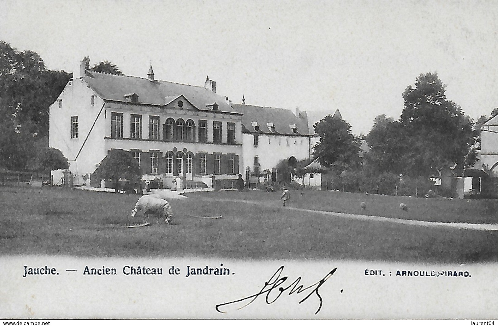 ORP- JAUCHE. JAUCHE.  ANCIEN CHATEAU DE JANDRAIN - Orp-Jauche