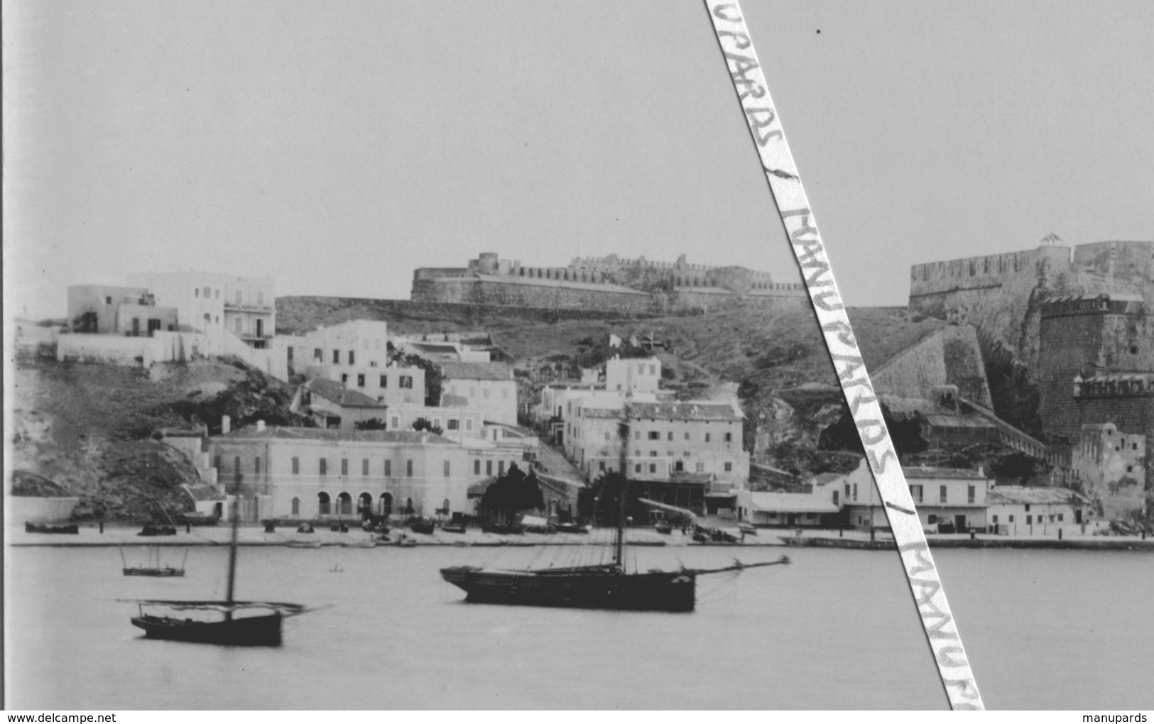 ALGÉRIE / MERS EL KEBIR / PHOTO / 1900 - 1903 / PORT / VUE SUR LE PHARE ET LE FORT - Autres & Non Classés