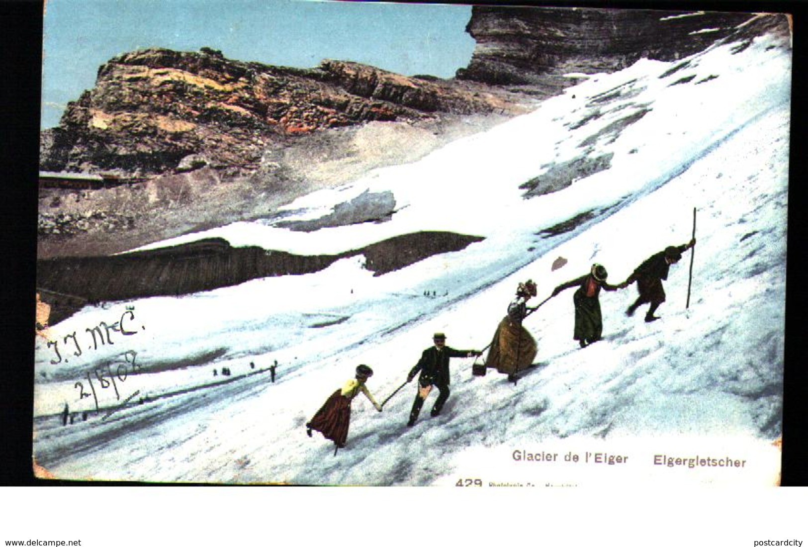 Winter Sport- Climbing Glacier De Eiger - Sport Invernali