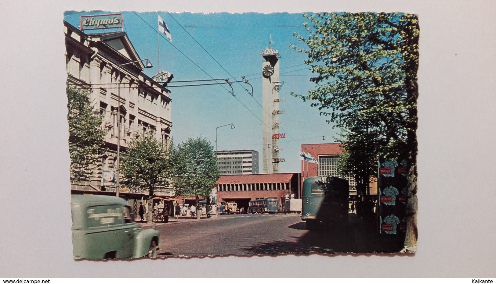 [FINLAND] 1965 - Tampere - The Railway Station - Finland