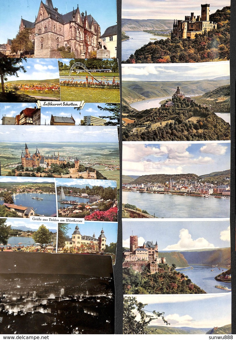 Allemagne Deutschland Germany - Lot 109 Cartes Postcards (voir Zie See Scans, Petit Prix) - 100 - 499 Cartes