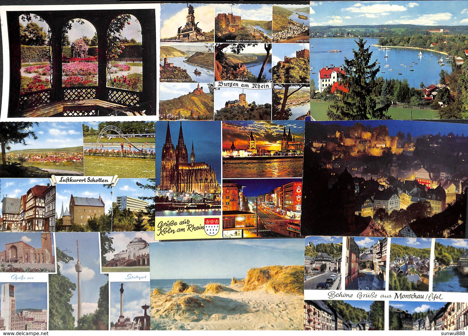 Allemagne Deutschland Germany - Lot 109 Cartes Postcards (voir Zie See Scans, Petit Prix) - 100 - 499 Cartes