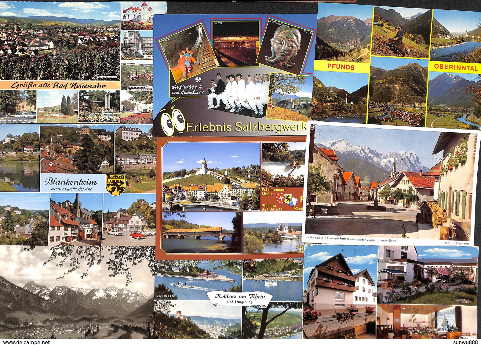 Allemagne Deutschland Germany - Lot 109 cartes postcards (voir zie see scans, petit prix)