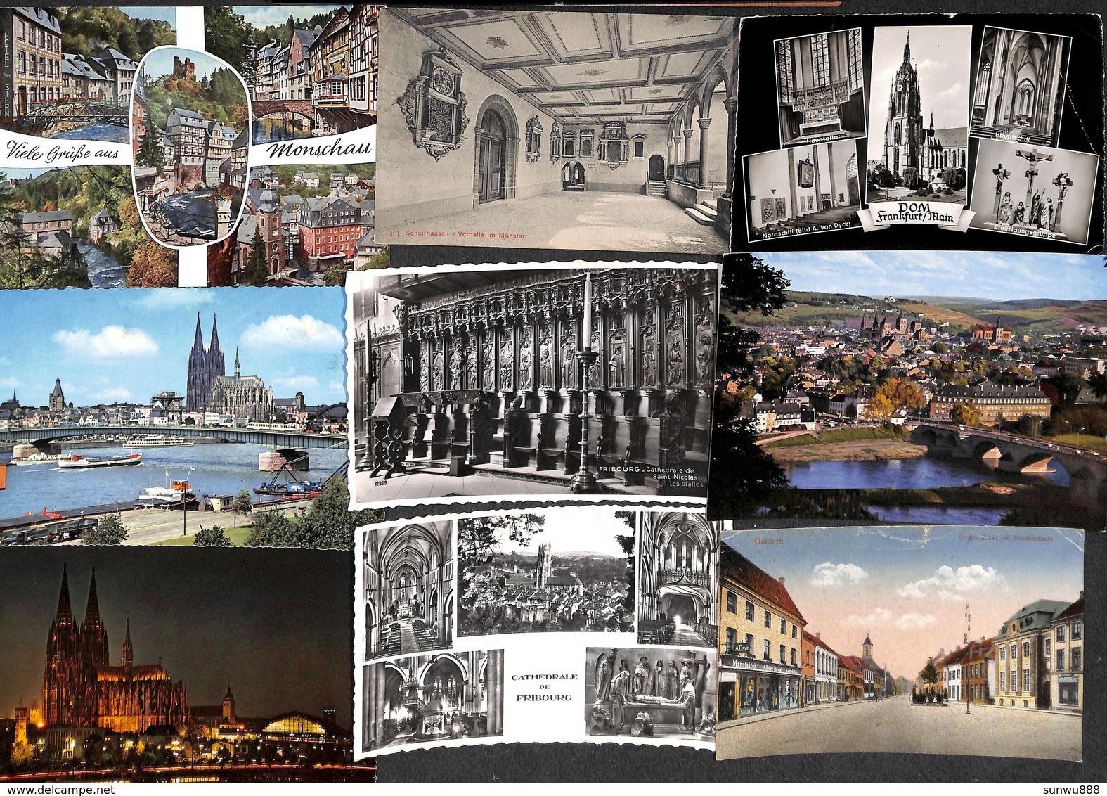 Allemagne Deutschland Germany - Lot 109 cartes postcards (voir zie see scans, petit prix)