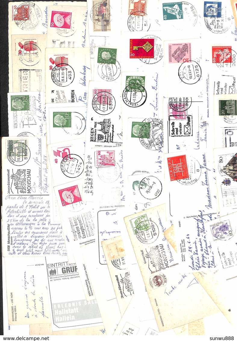 Allemagne Deutschland Germany - Lot 109 cartes postcards (voir zie see scans, petit prix)