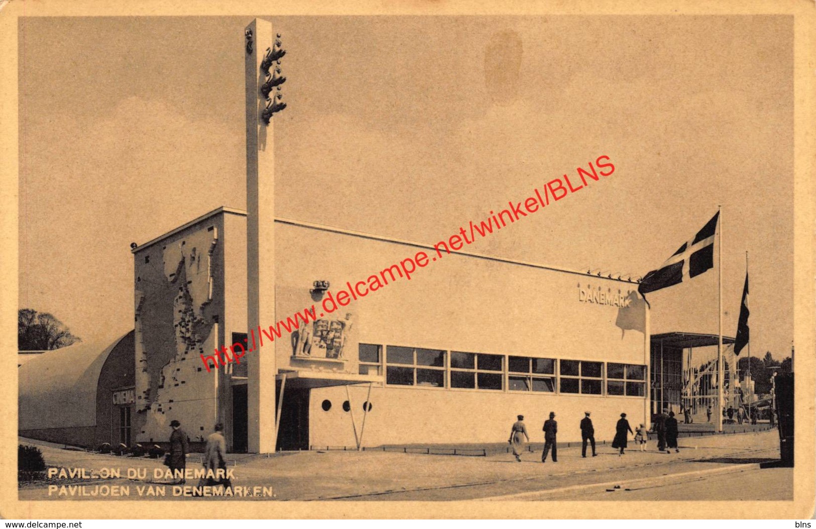 Pavillon Du Danemark - Exposition Universelle Et Internationale De Bruxelles 1935 - Brussel Bruxelles - Expositions Universelles