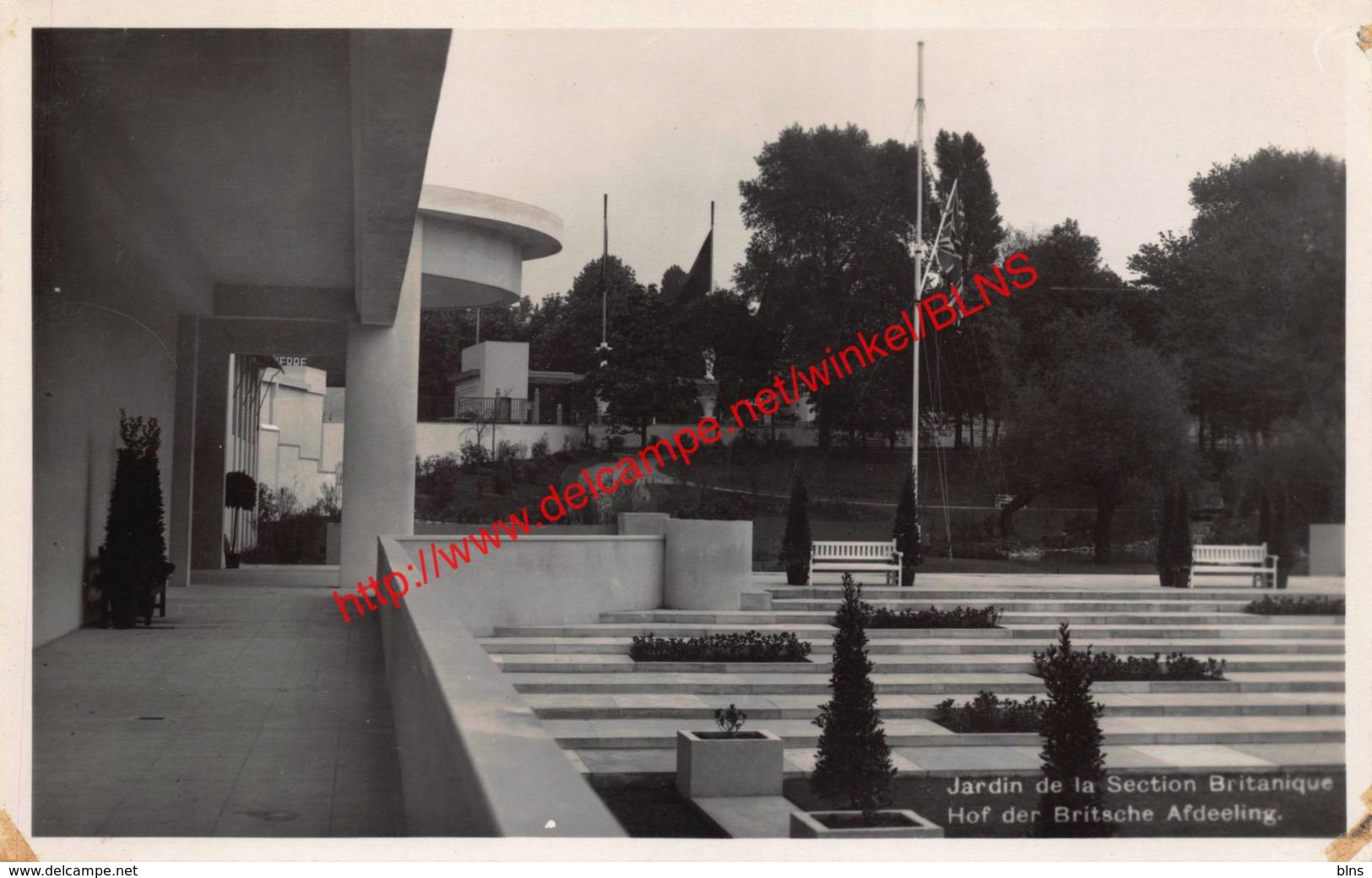 Jardin De La Section Britanique - Exposition Universelle Et Internationale De Bruxelles 1935 - Brussel Bruxelles - Expositions Universelles